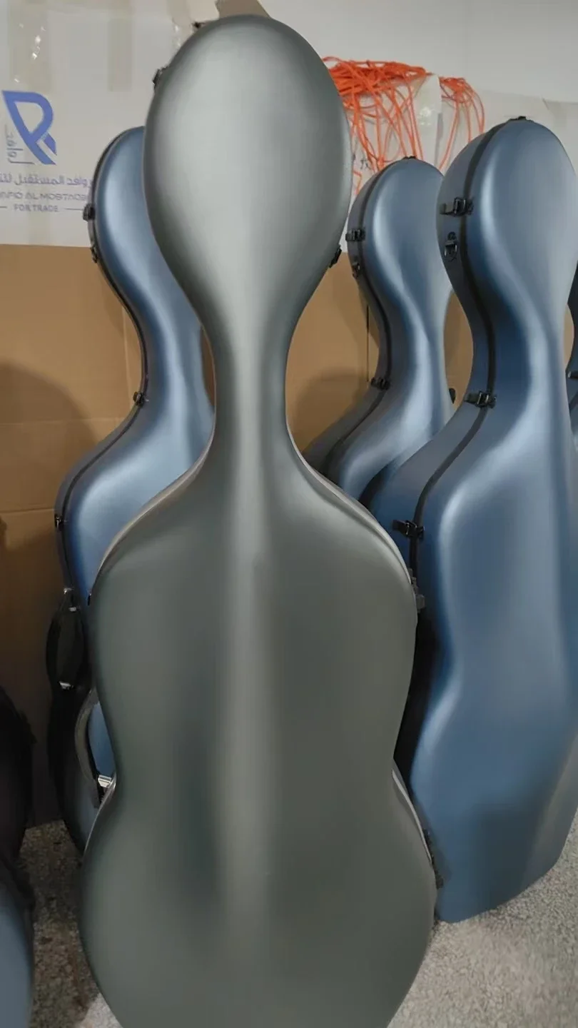 Hot Sale Ultra Light Cello Case 3KG Anti-Pressure Waterproof Alloy Portable Ultra Light Case
