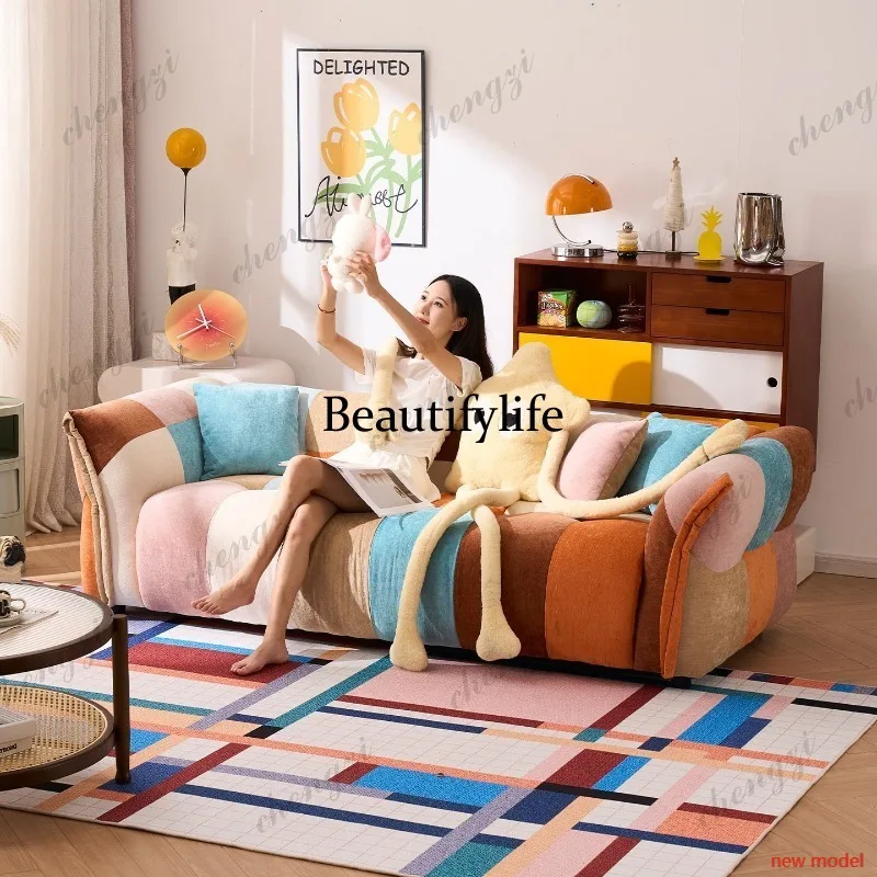 A68Designer Luxury Living Room Sofas Modern Nordic Apartments Living Room Sofas Lounges Lazy Banken Woonkamer Furniture For Home