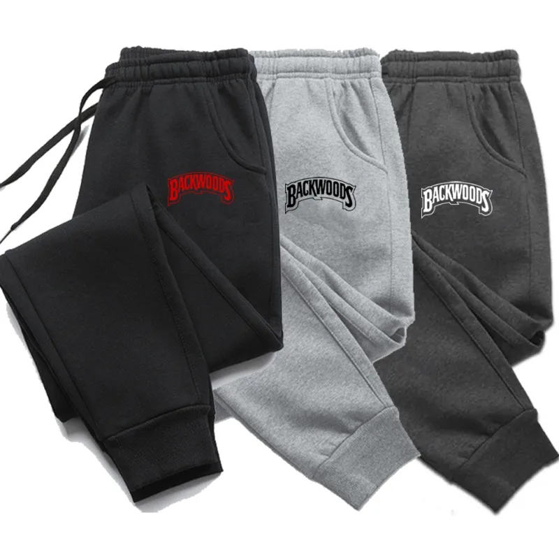 Backwood men's and women's jogging pants Loose pants, sports fitness pants casual sports pants autumn and winter warm