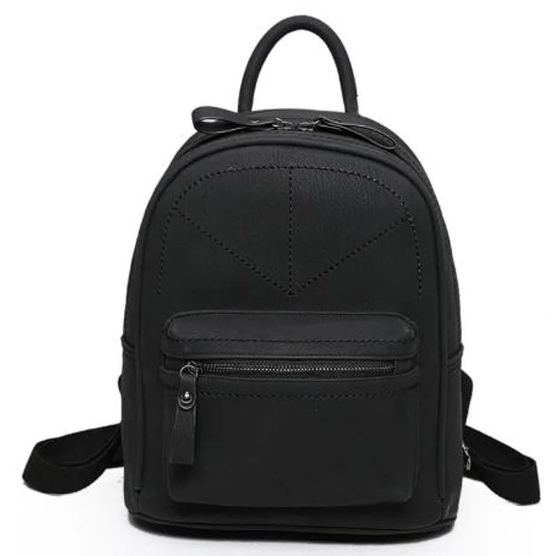 

New Retro Matte Leather Backpack Shoulder Bag Korean Version Of The Tide Female College Wind Bag British Travel Bag