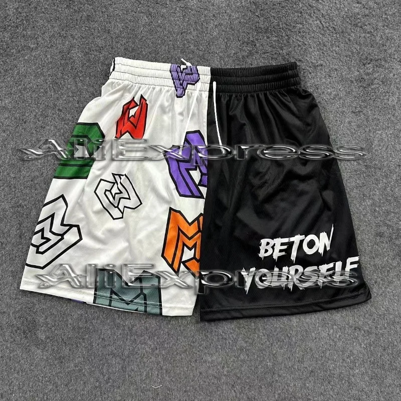 

American Sports Basketball Quick-drying Shorts IMG Noafa University Game Training Shorts Summer Loose 3D Print ，MOTO Shorts