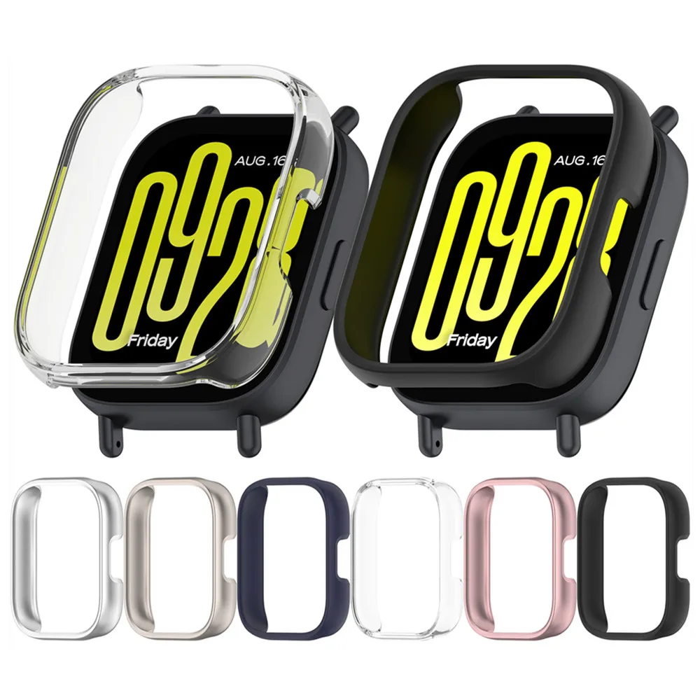 Case Cover For Redmi Watch 5 Lite Sport Electroplating protective shell Frame High Quality PC Slim Smart Watch Accessories