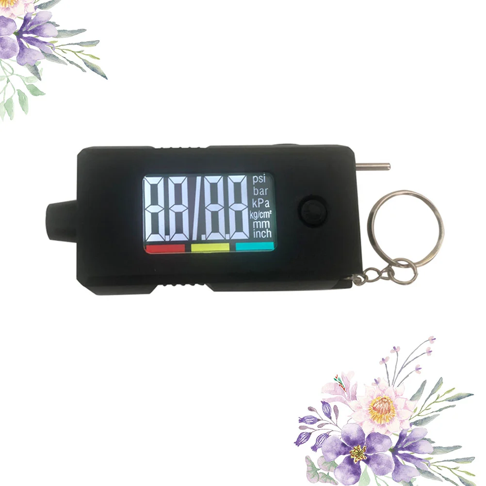 

Multi-function 2 In 1 Professional Digital Tire Pressure Gauge for Car Truck (Black) digital tire gauge