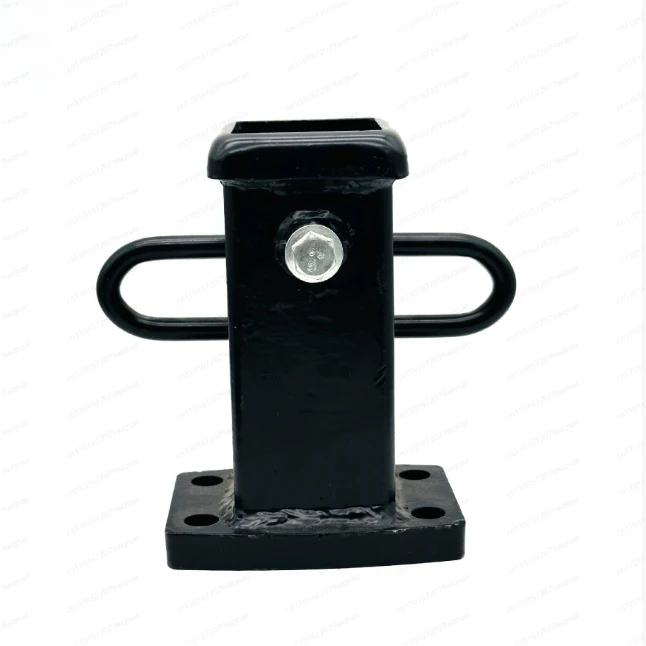 Trailer square mouth base 21-22 high-strength forged steel, square mouth base adapter