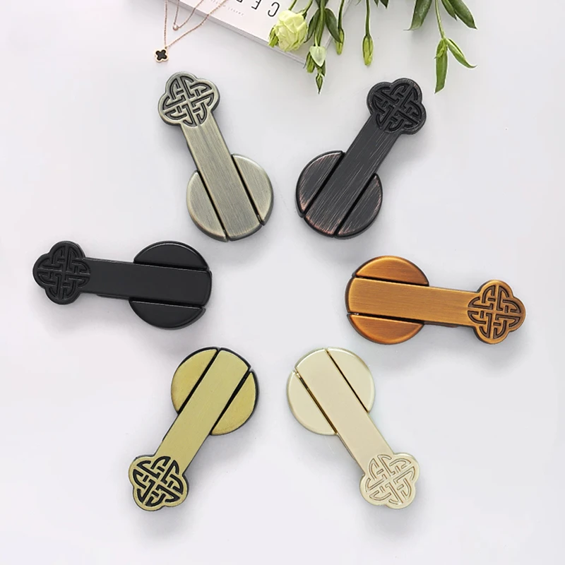 Zinc Alloy Furniture Handles Kitchen Cabinet Drawer Pulls Eyelet Hole Center 16mm Kitchen Hardware Accessories for Wardrobe
