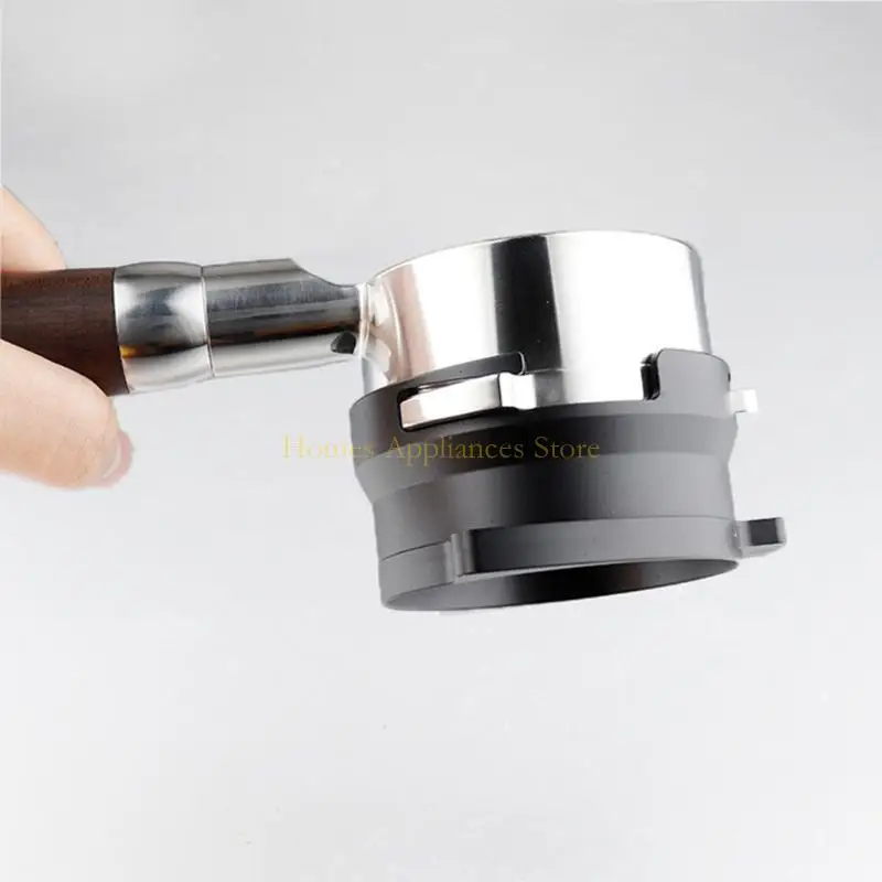 

D0AB Hands-Free 54mm Dosing Funnel Stainless Steel Tumbler Coffee Stirrer Needle