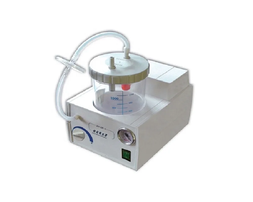 2022 Mini Portable Suction Pump CE Approved Electrical Single Bottle Vaccum Machine Professional Medical Device Emergency Unit