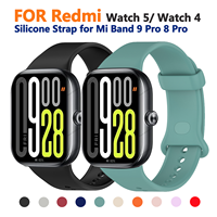 Strap For Redmi Watch 5 watch4 Smart watch Silicone band Bracelet Correa For Xiaomi Mi Band 9 Pro 8 Pro WristBand Accessories