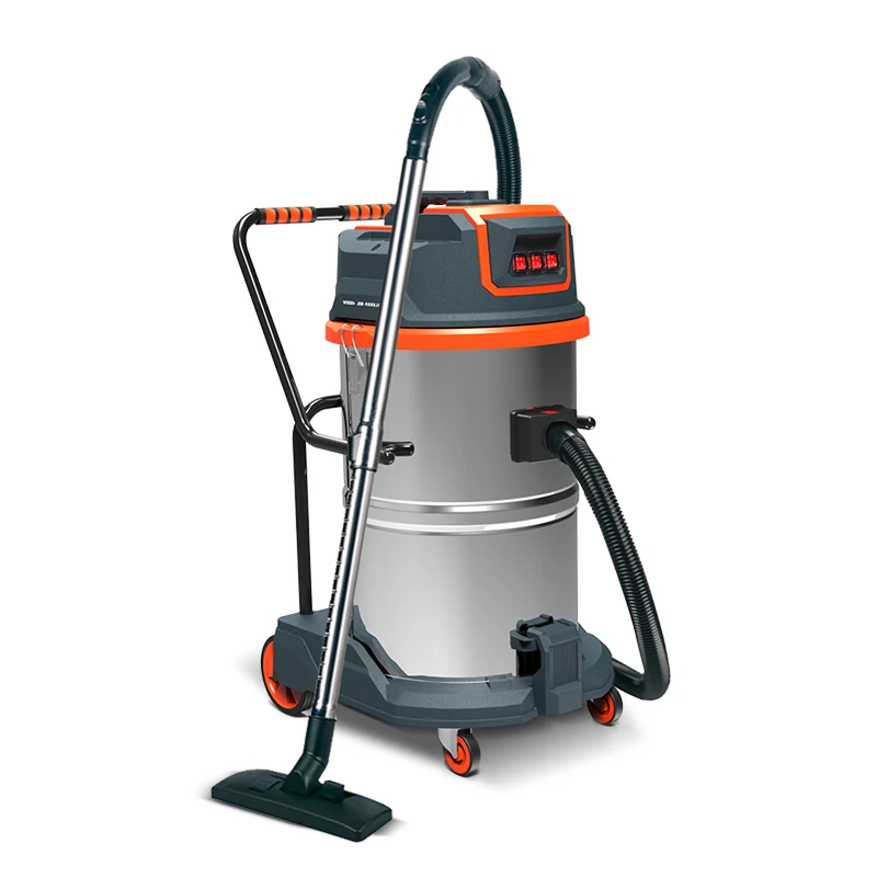 Electric Industrial Commercial Wet/Dry Vacuum Cleaner-4500W Copper Core Motor 360° Heat Dissipation Dust Extraction