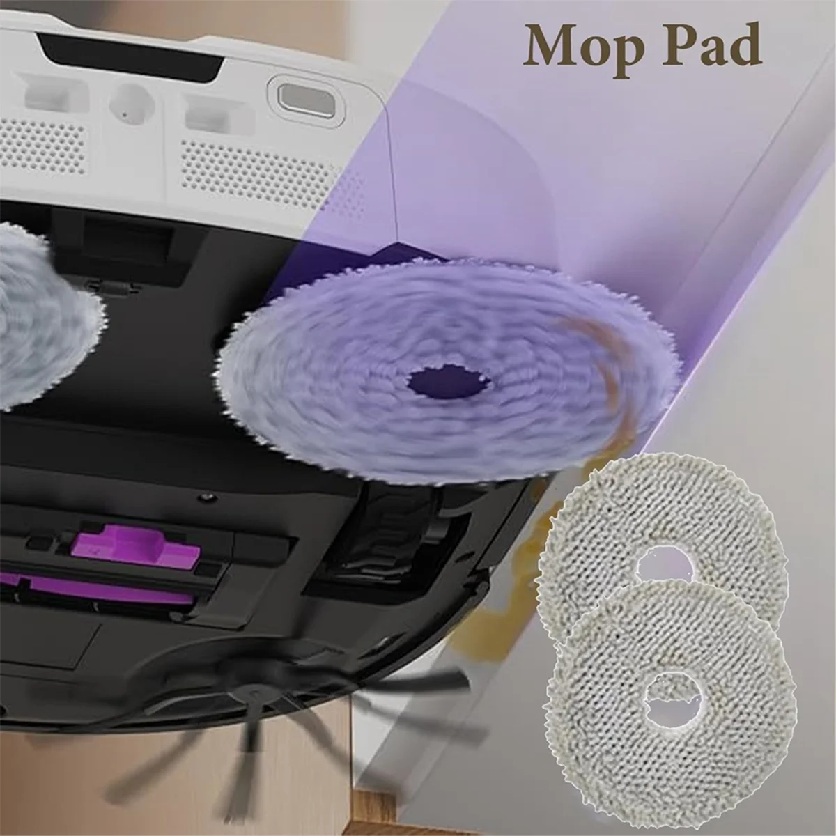 

ABXHH 14PCS Main Side Brush Filter Mop Cloth Dust Bag Replacement for Eureka J15 Pro Ultra Robot Vacuum Cleaner Accessories