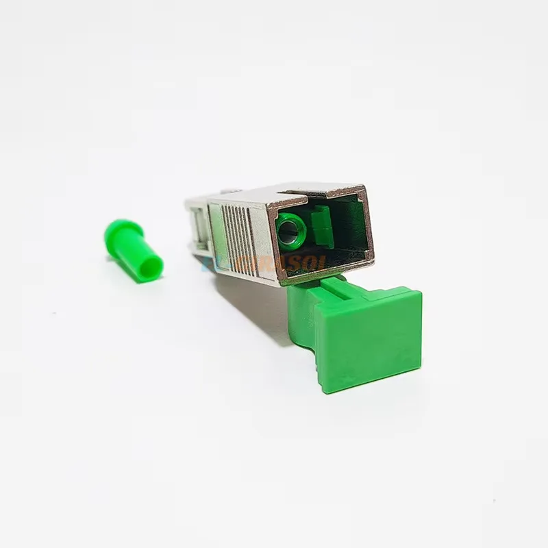 1 PC Low Loss 0-15Db  Optical Attenuator Fiber Adapter SM 9/125 SC/APC Female Optic Fiber Attenuator High Isolation
