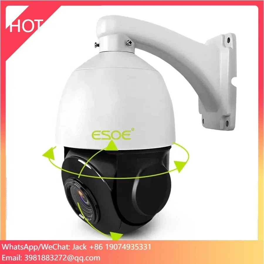 

H.265 Mini 4.5 Inch 1080P 2MP 4MP 5MP P2P Outdoor IR Laser Night Vision 30X Zoom Auto Tracking IP Speed Dome PTZ POE Cctv Camera