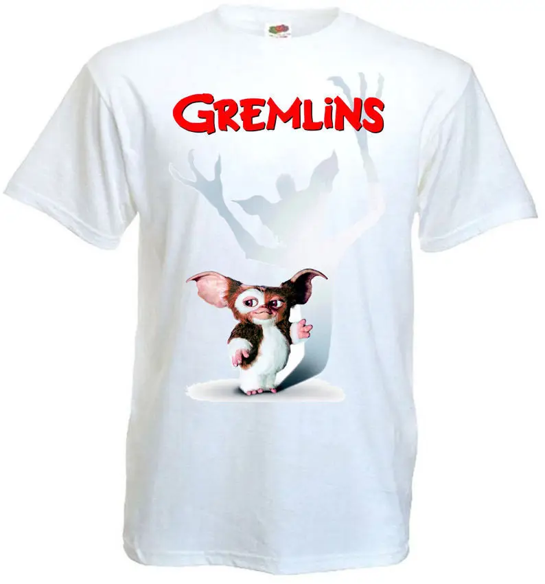 GREMLINS GIZMO Movie Poster T shirt all sizes white