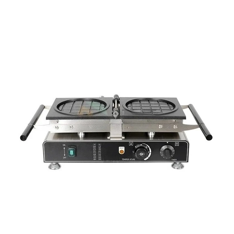 

Flip Round Waffle Stove Mesh Muffin Maker Snacks