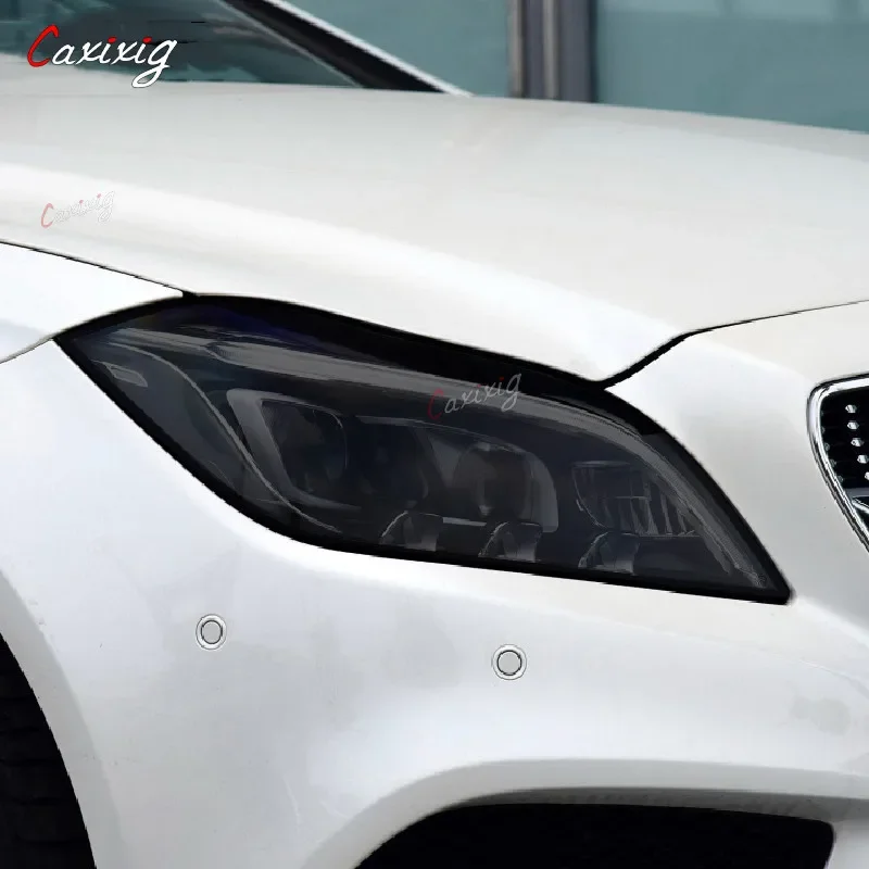 para-mercedes-benz-cls-classe-w218-c257-amg-2012-2021-farol-do-carro-pelicula-protetora-restauracao-transparente-preto-adesivo