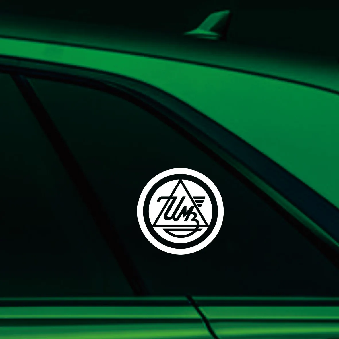 

Ural Imz Funny Car Sticker - White/Black Vinyl Decals for Bumper & Window Styling, 10/15/20 cm Sizes