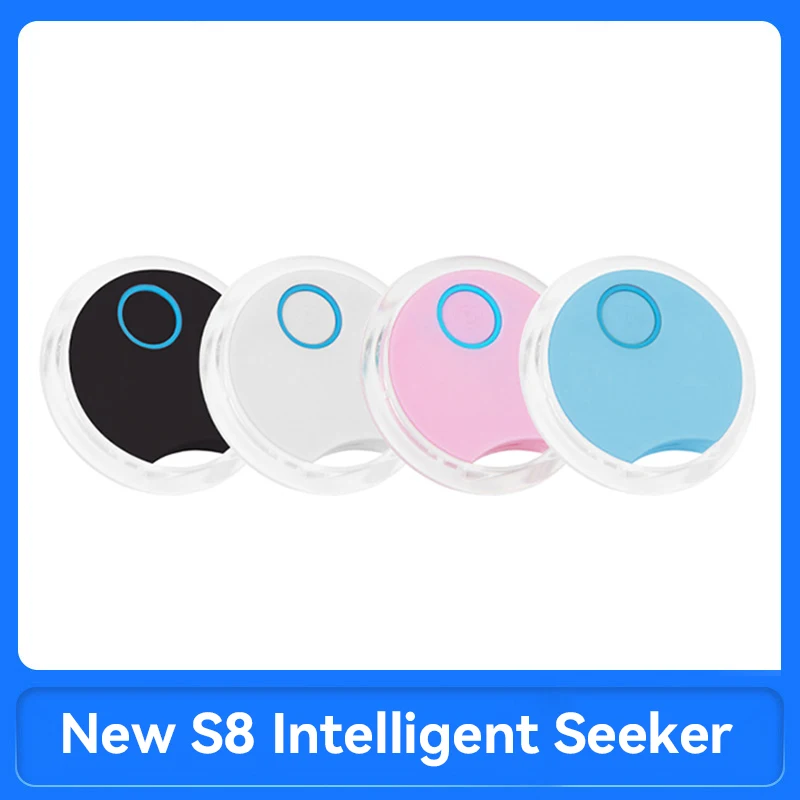 

Crystal S8 Mini GPS Smart Tracker Bluetooth 5.0 Portable Anti-Lost Reminder Device For Pets Bag Kids Finder Tracking Locator New