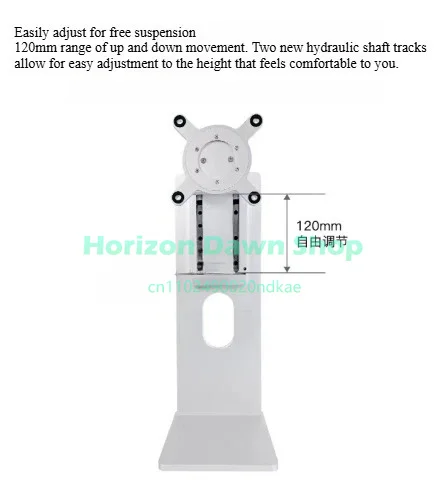24''-40'', Max Support 10KG MONITOR  CNC Aluminum Alloy XDR STYLE LCD MONITOR Lift and Rotary BRACKET VESA