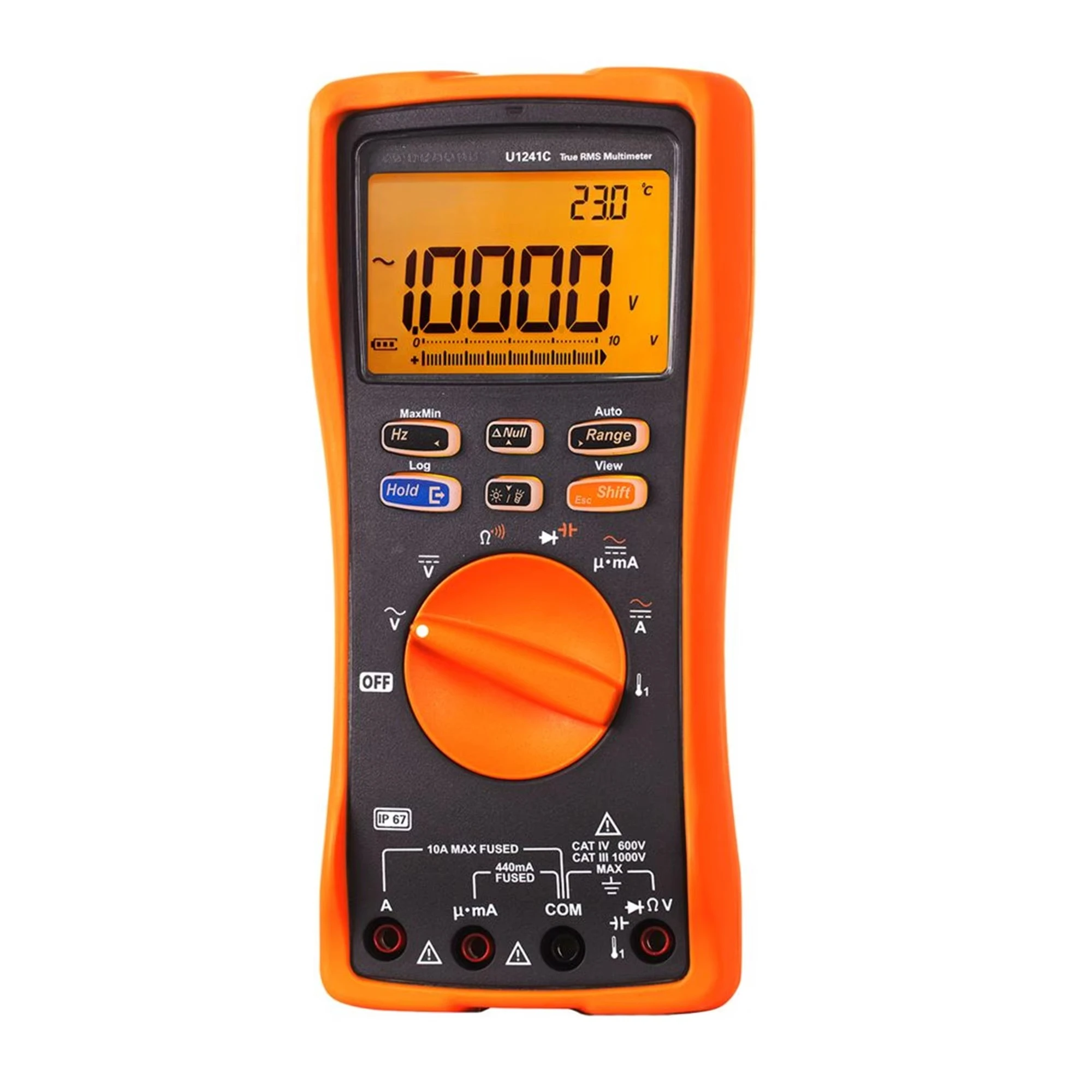 Keysight U1241C 4-Digit Handheld Digital Multimeter IP67 Electronic Measuring Instrument