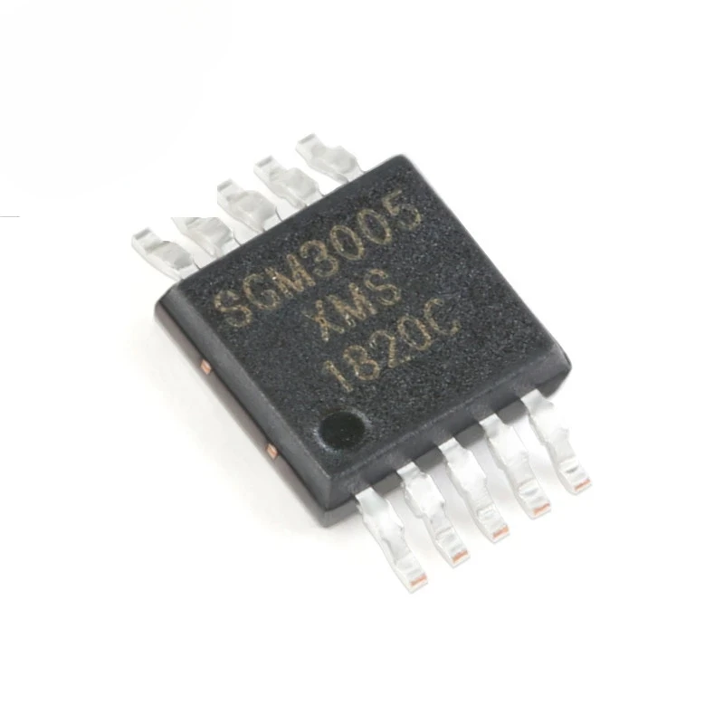 10pcs/5pcs SGM3005XMS/TR SGM3005XMS SGM3005 SGM3005X MSOP-10 SPDT Single Pole Double Throw Analog Signal Switch Chip Original