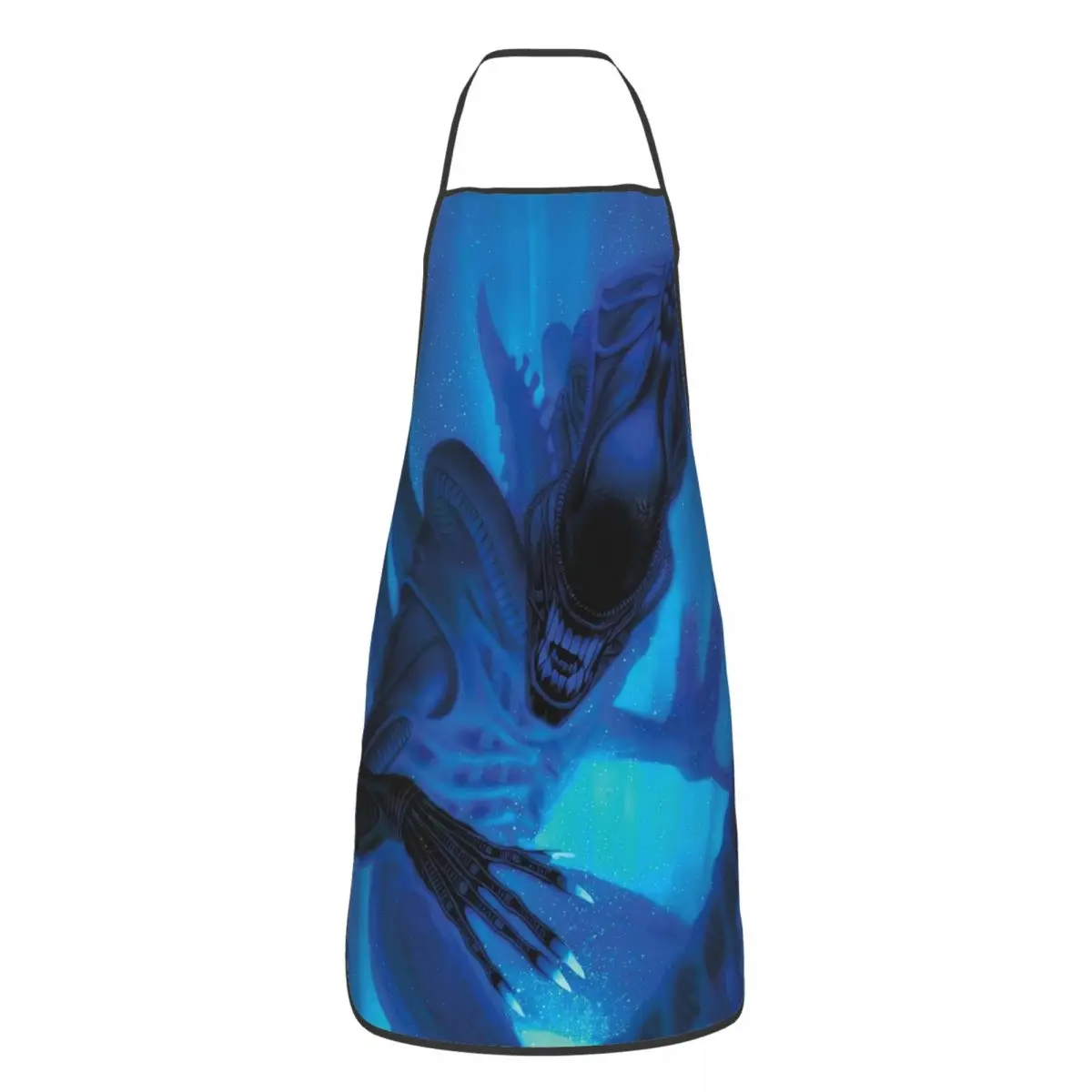 Movie Alien Apron Chef Cooking Tablier Waterproof Bib Kitchen Cleaning Pinafore for Women Men Gardening