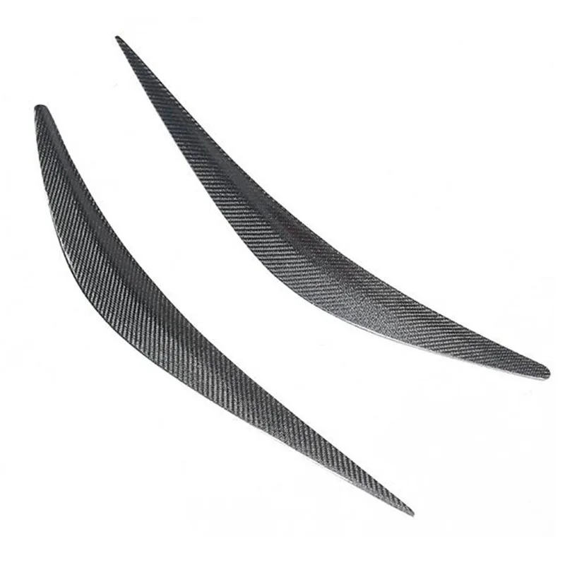 

Real Carbon Fiber Headlight Decorative Light Eyebrow Trim for Infiniti FX/QX70 Q50 2009-2013 2PCS/Set