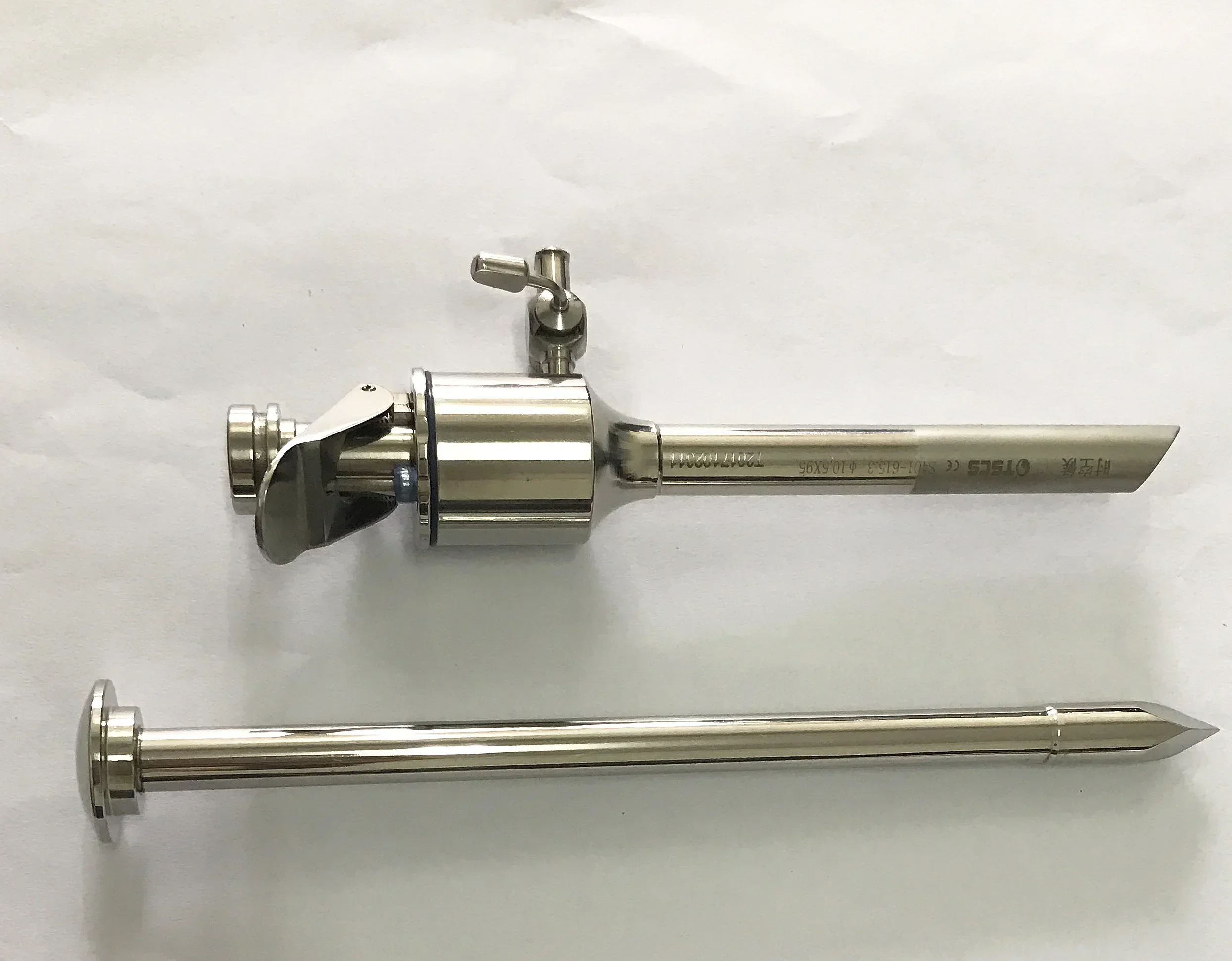 Reusle laparoscopic trocar stainless steel trocar spring