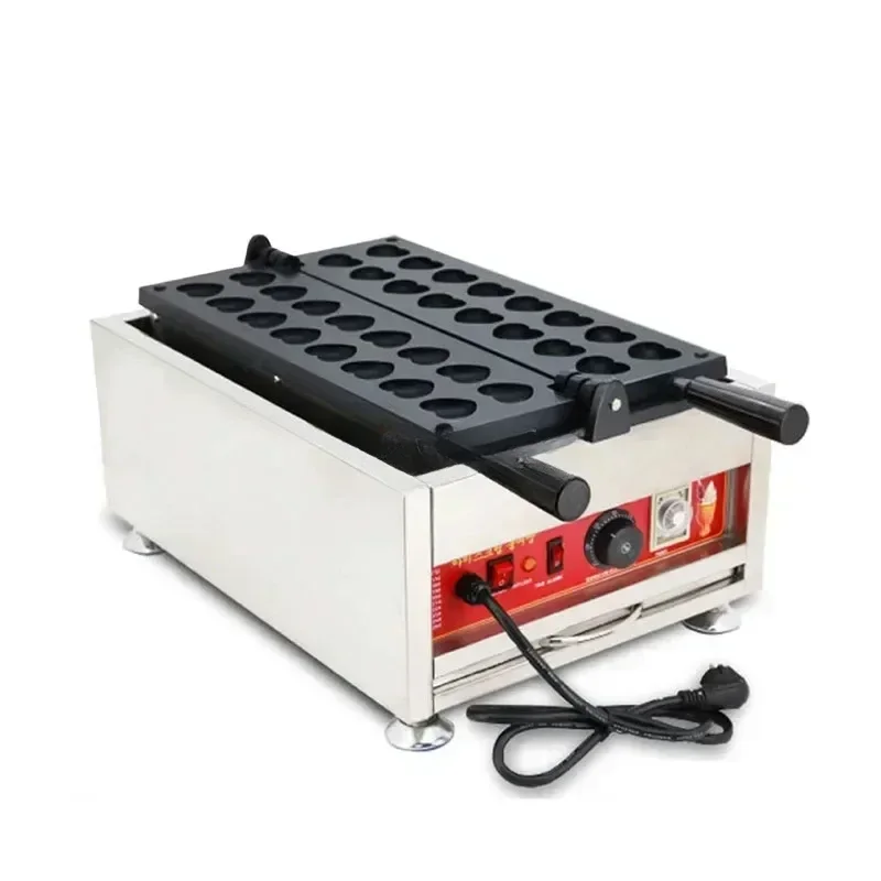 

Excellent Top Quality Commercial Heart Shape Waffle Making Machine Electric 110V 220V Heart Shape Cake Maker Non-stick Pancake B