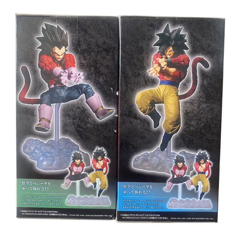 Bandai Dragon Ball GT Super Saiyan 4 Son Goku Vegeta IV TAGFIGHTERS  Action Figure Collection Model Brand New Genuine in Shelf