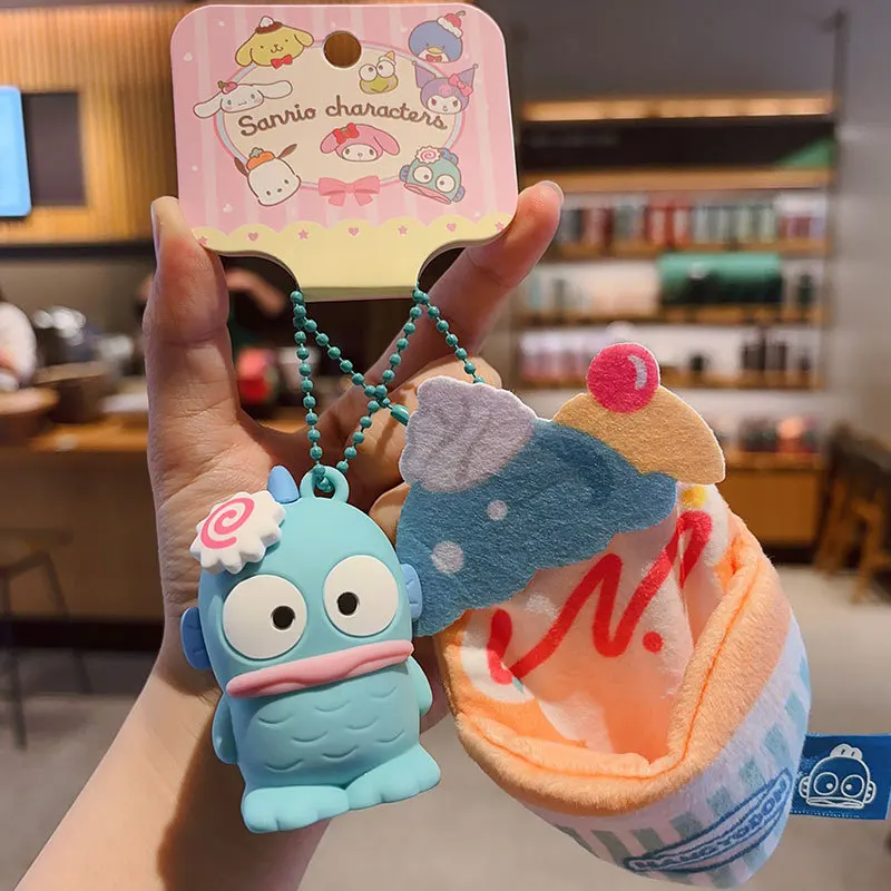 سلسلة مفاتيح كارتون كورومي ماي ميلودي كريب هدية لطيفة للزوجين حقيبة كاواي ساحرة للفتيات ملحقات مطابقة أفضل صديق #5