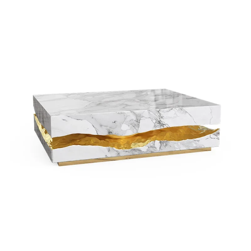 

High-end marble coffee table, villa package