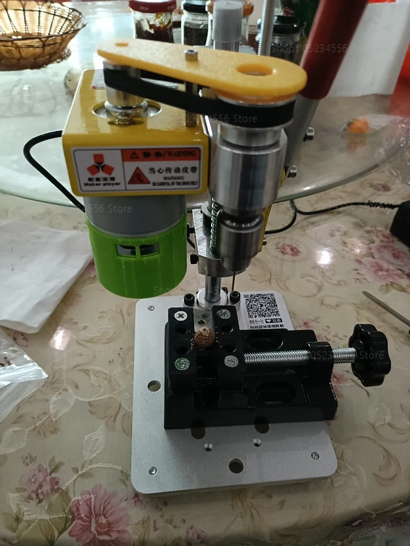 Micro Mini Table Drill Desktop DIY Precision Mobile Phone Watch Repair Table Drill Home Drilling Machine Polishing Electricdrill