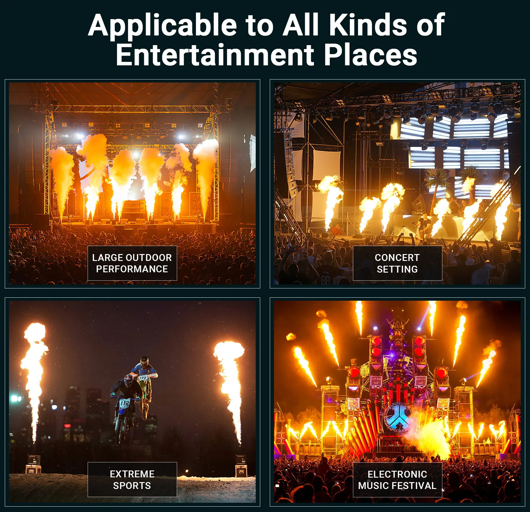 

Машина для создания реалистичного пламени Stage Flame для создания праздничной атмосферы, управление DMX512, для ночных клубов и вечеринок, шестиугольный дизайн