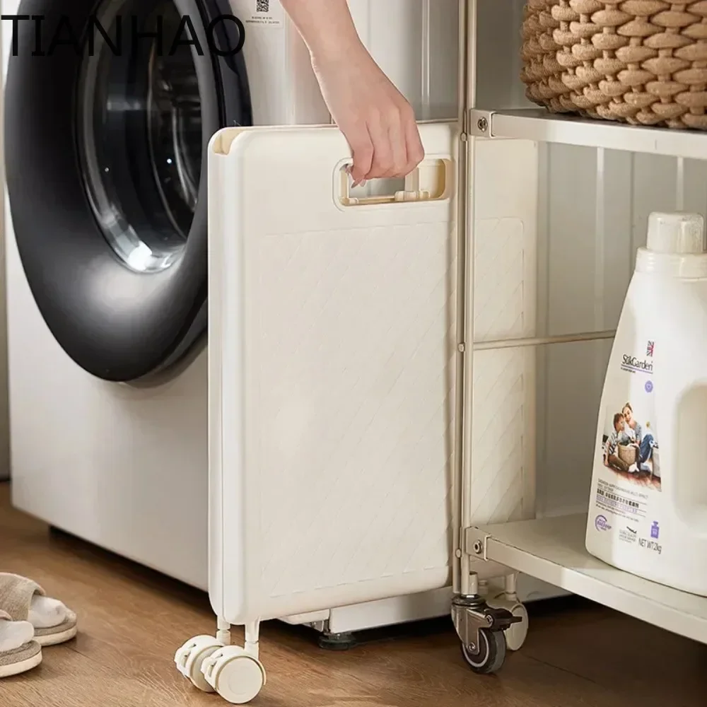 Foldable Dirty Clothes Storage Laundry Basket Clothes Bucket Large Capacity Storage Baskets Household Bathroom Home Storage Box