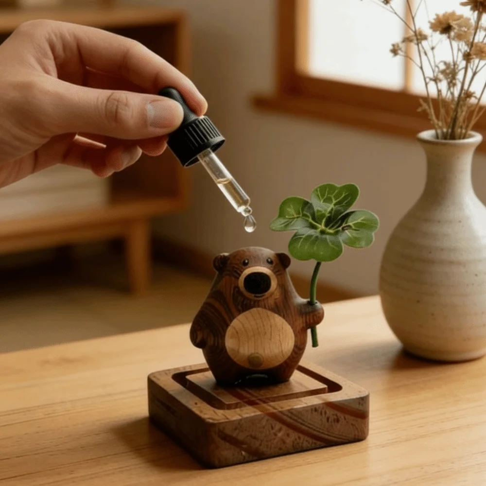 Home Fragrance Oils For Oil Burners - Difusor de Aroma de Madeira Criativo,