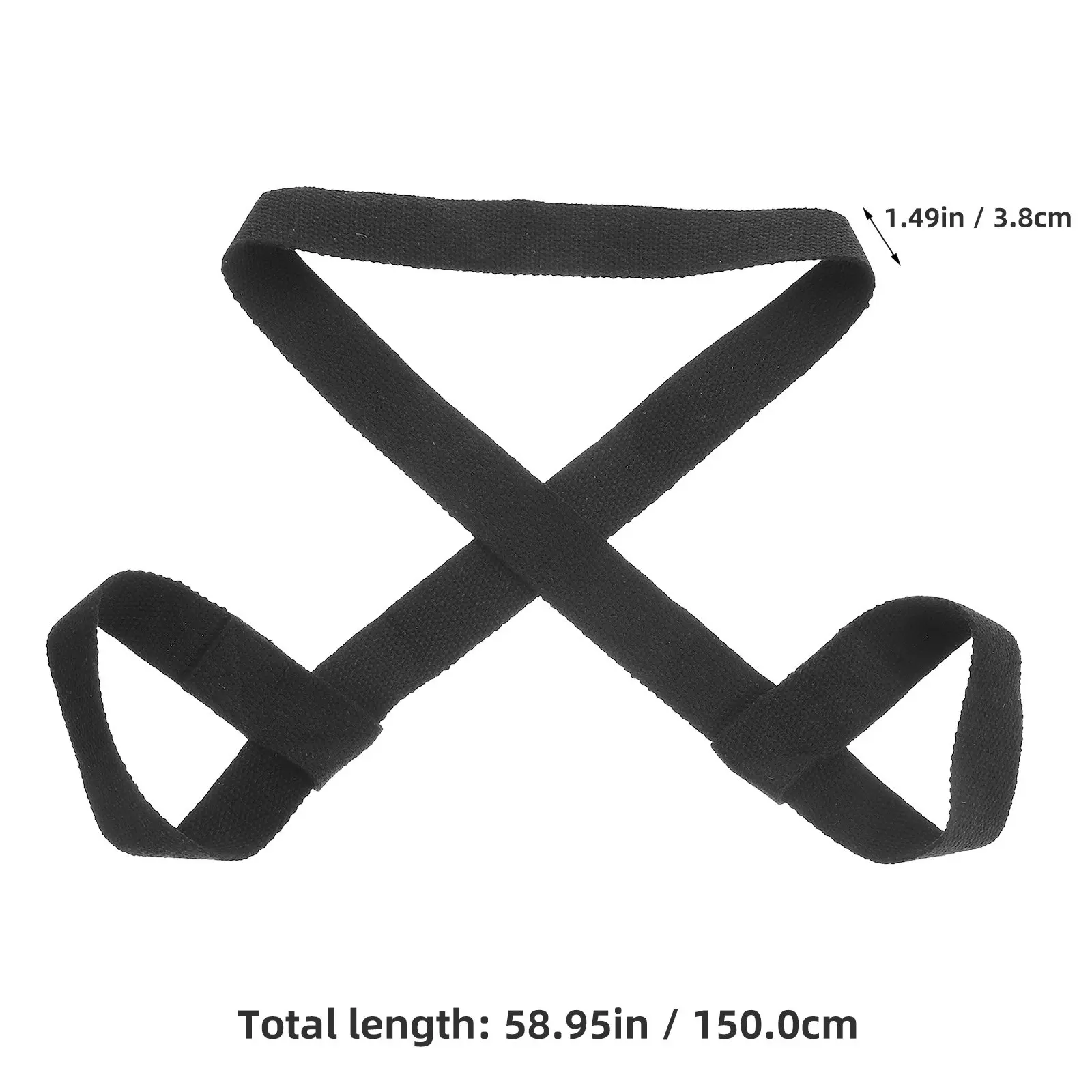 2Pcs Yoga Mat Carrying Strap Heavy-Duty Sling Belt for Yoga Mat Fitness Pilates Class Hands-Free Carry Outdoor Blanket Quilt