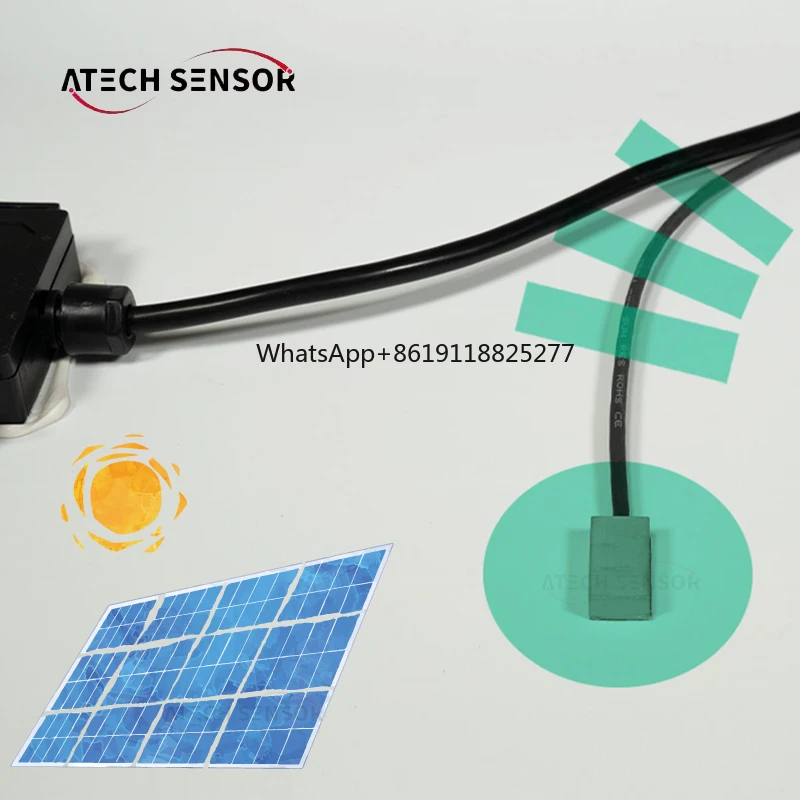 Platinum Resistance Pt100 Solar Panel Temp Sensor For Photovoltaic Weather Station