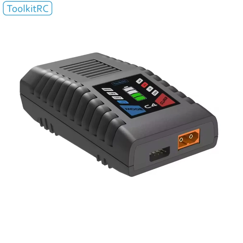 ToolkitRC C4 50 واط شاحن متوازن بسيط يبو LiHv الحياة 2-4S NiMh 5-8S بطاريات نموذج سباق حرة الطائرة بدون طيار