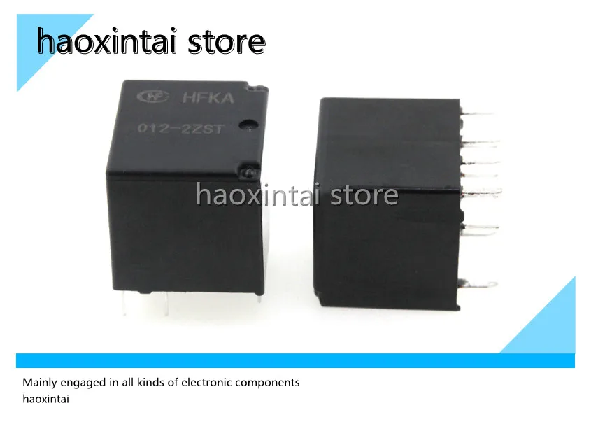 1pcs  HFKA-012-2ZST two sets of conversion 10 feet two independent relays  relay 12VDC