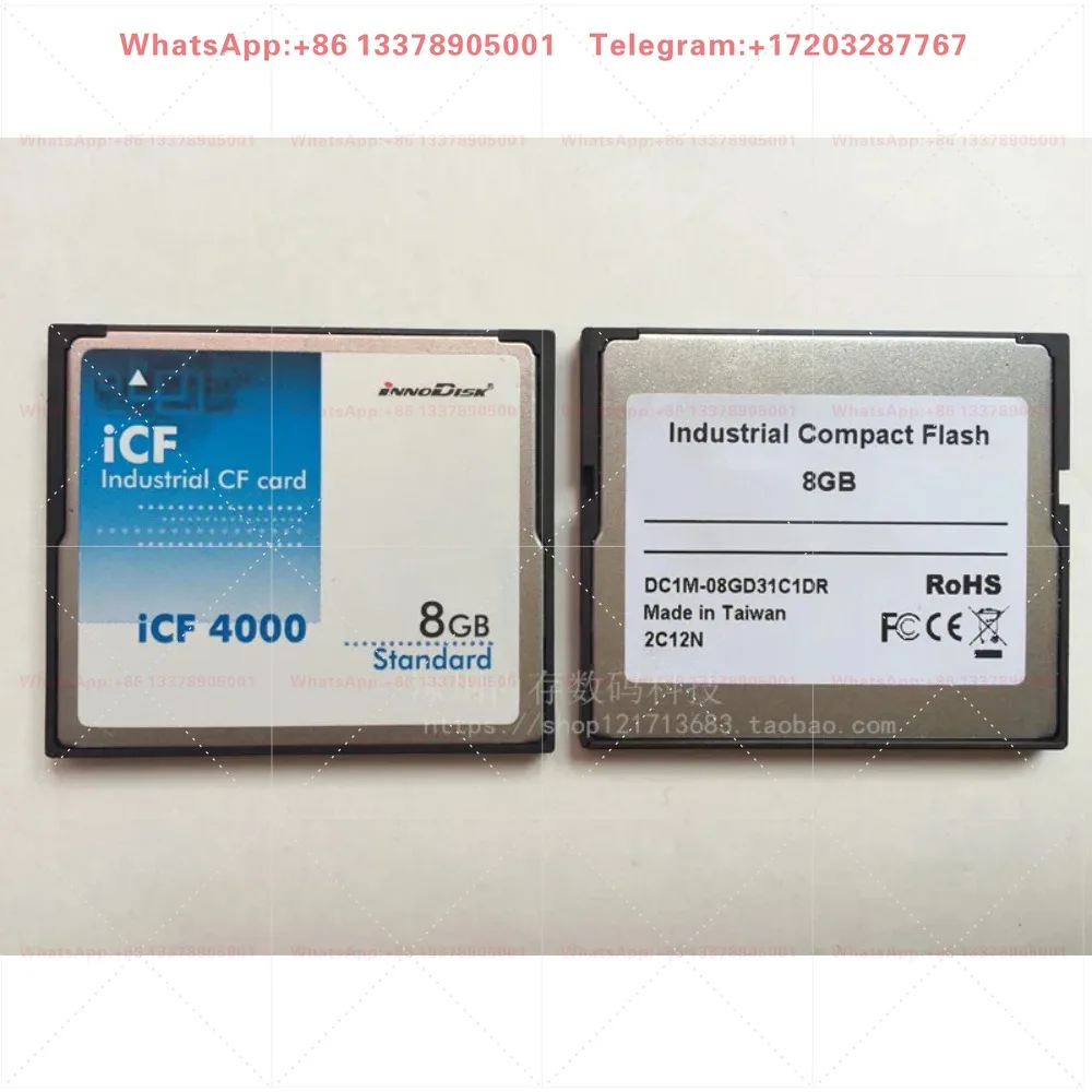 INNODISK CF 8G ICF4000 ICF 8G Industrial Wide Temperature Industrial CF Card 8G