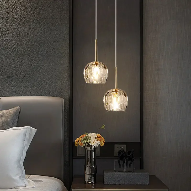 For Home Pendant Lamps Indoor Living Dining Room Bedroom Besides Chandelier Lights Decorative Led Modern Nordic Simple Lighting