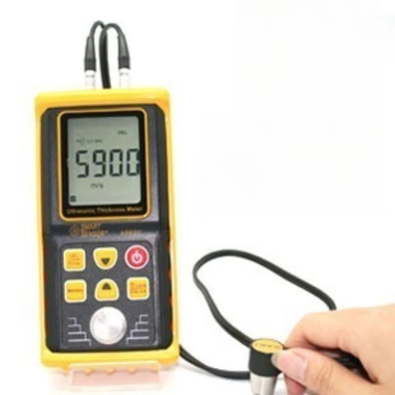 

Thickness Gauge Electronic Ultrasonic, Metal AR850 Measurement Thickness Steel Plate Digital Display