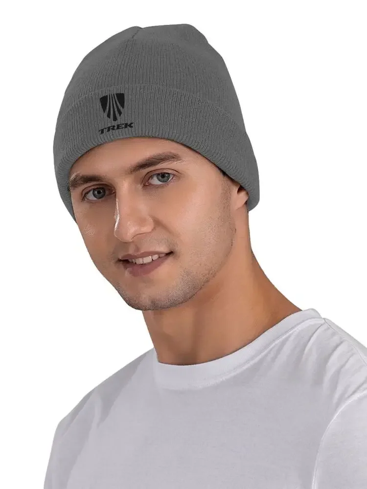 AliExpress NONE Trek Bike Logo Warm Knitted Cap Fashion Bonnet Hat Autumn Winter Outdoor Beanies Hats for Men Women Adult