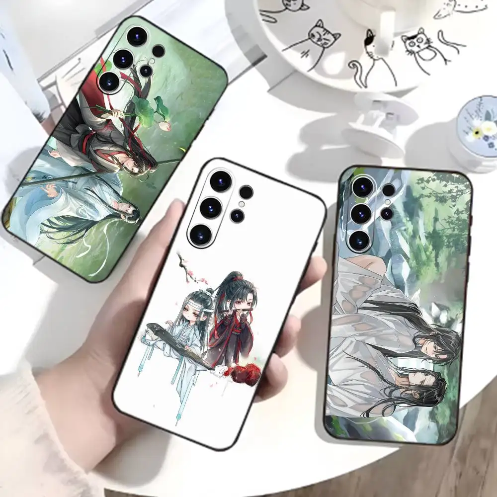 

Grandmaster M-Demonic Cultivation Phone Case For Samsung S26,S25,S24,S23,S22,S21,S20,Ultra,Plus,FE Black Soft Cover