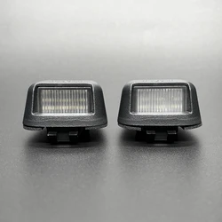 Fits For Nissan Titan Xterra Armada Frontier Navara D40 For Suzuki Equator White LED License Plate Light Number Plate Light