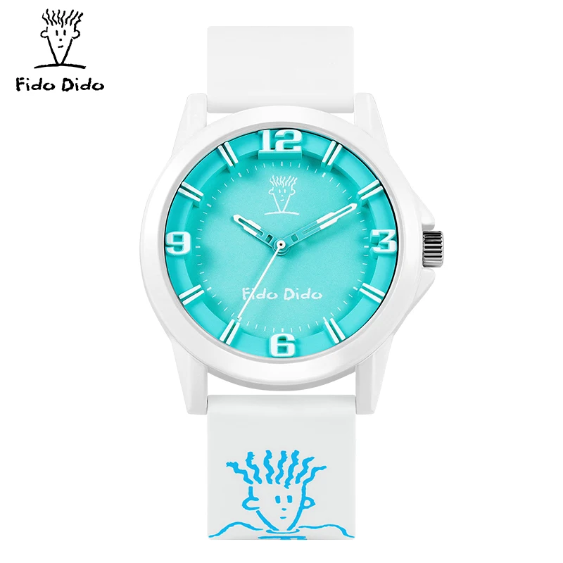 Спортивные часы FidoDido 50м водонепроницаемые - Силиконовый ремешок Унисекс Пара FD2312