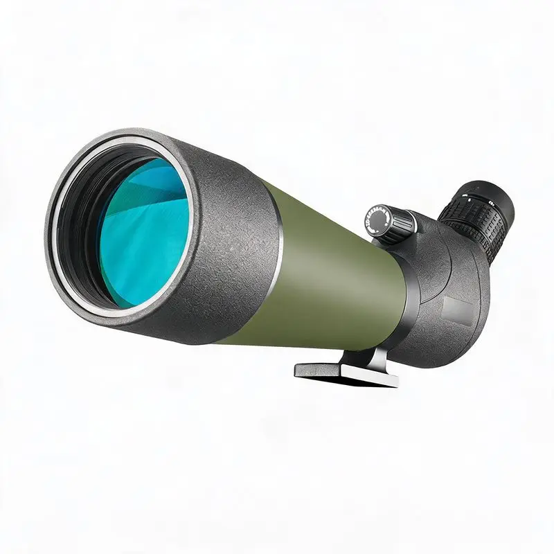 20-60X80 High Definition Positioning Mirror Tripod 45 Degree Angle Eyepiece Birdwatching Telescope