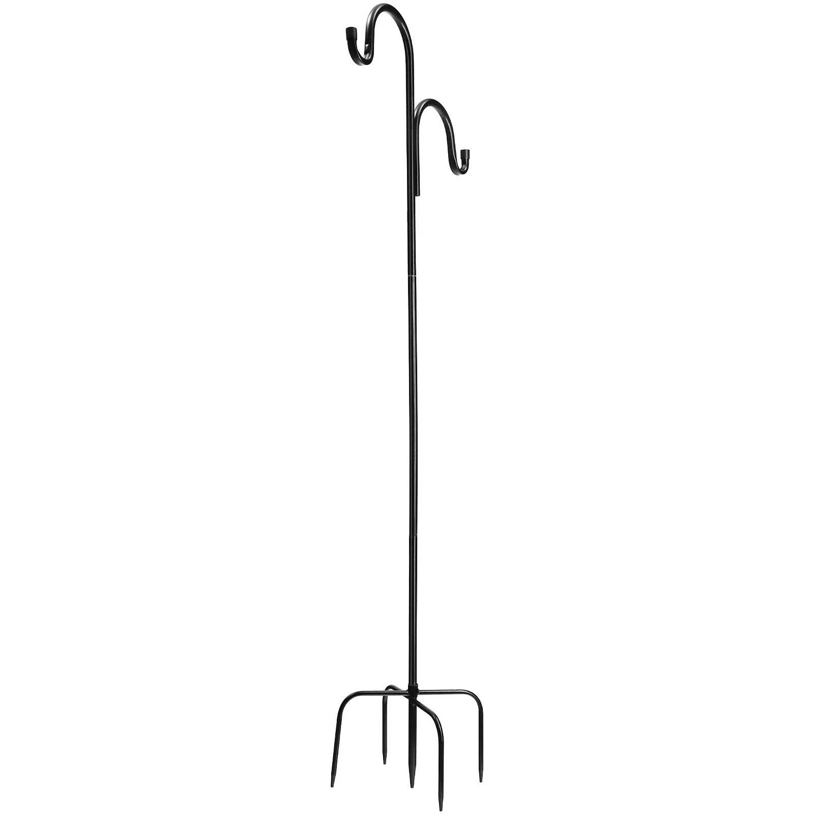 

Hooks Hanging Planter Extra Heavy Duty Shepherd Garden Stakes for Baskets Shepherds Hanger Lanterns Black