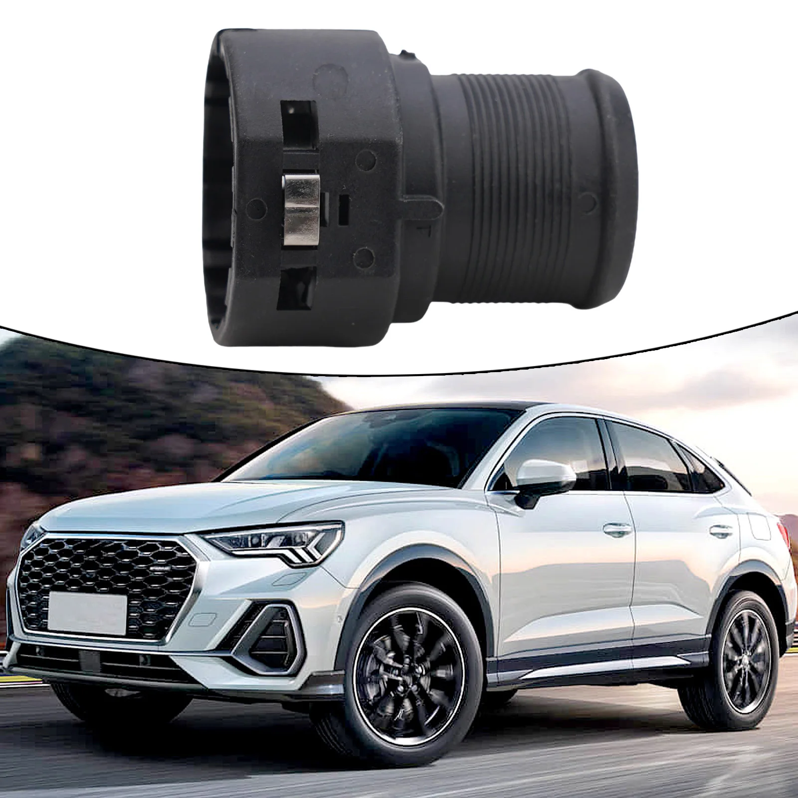 Water Tank Filler Hose Connector Lower Radiator 1pc 254853J000 Black High-quality For HYUNDAI For KIA 2011-2018