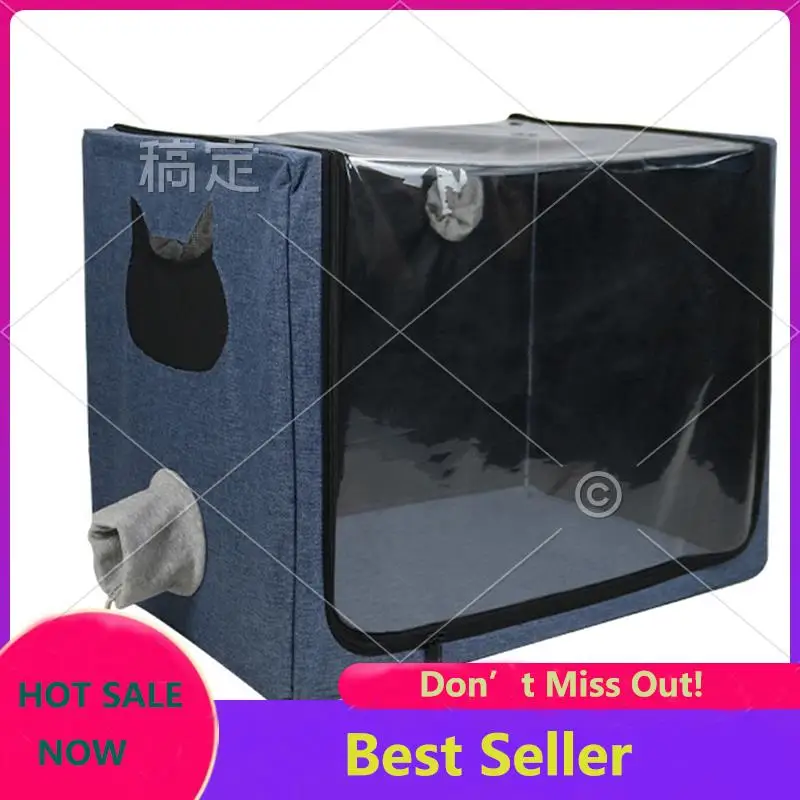 

ABNL Pet Oxygen Cage Atomization Box Dog Cat Portable Carry Bag Breathing Respiratory Pet Baby Breeding Pet Hotel Animal Cage